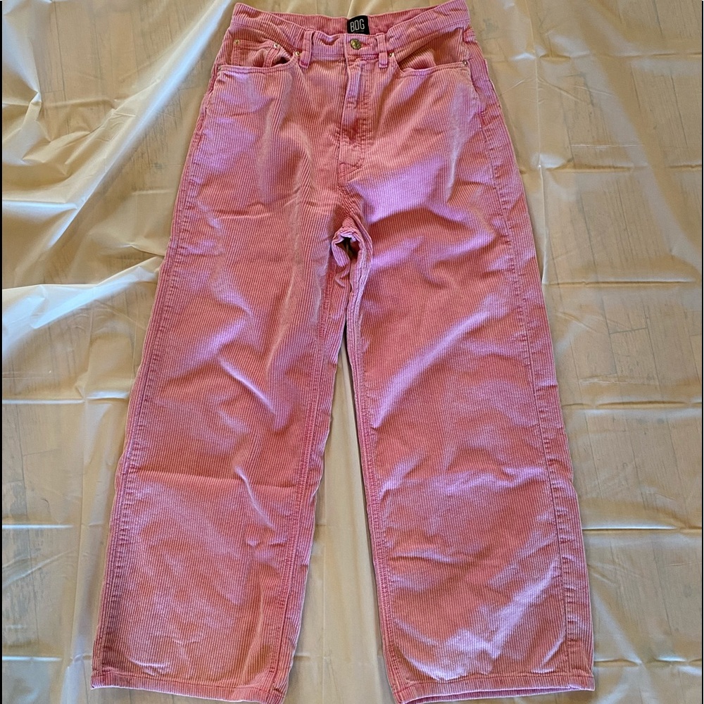 BDG/Urban Outfitters High & Wide Jean –Washed Rose